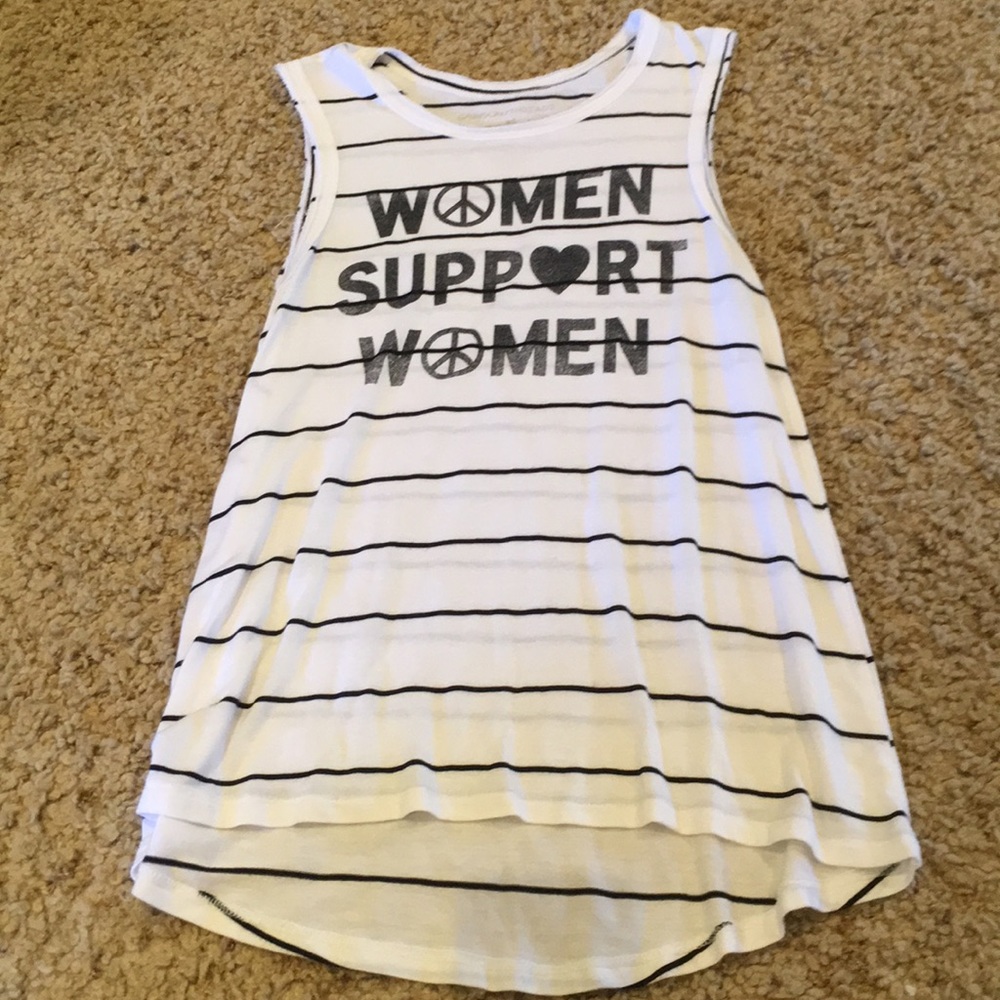 Women support women striped top